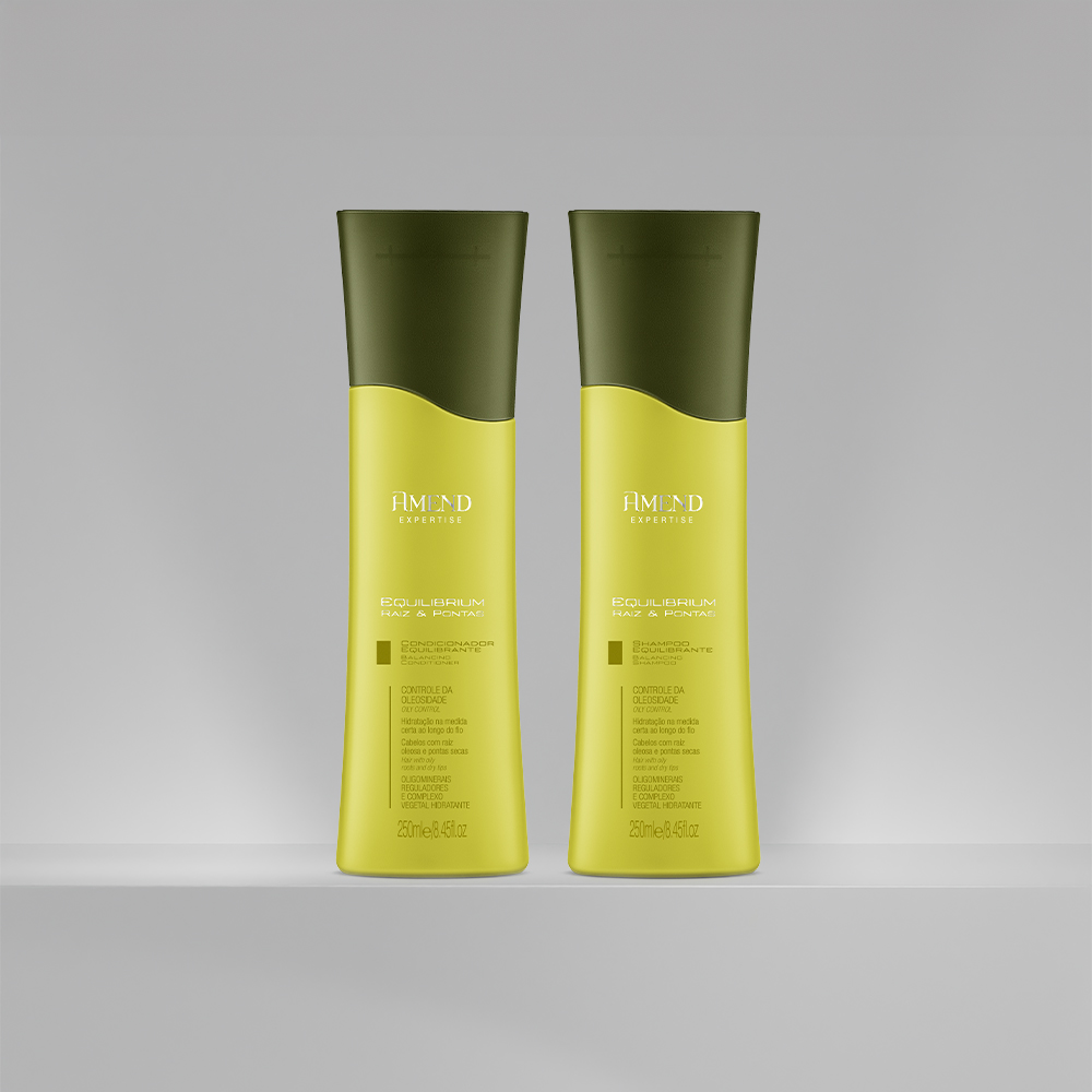 Kit Amend Expertise Equilibrium Raiz & Pontas | 2 produtos